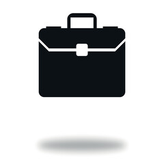 black briefcase icon