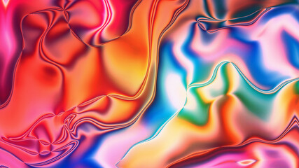 Obraz na płótnie Canvas Abstract textured multicolored liquid background