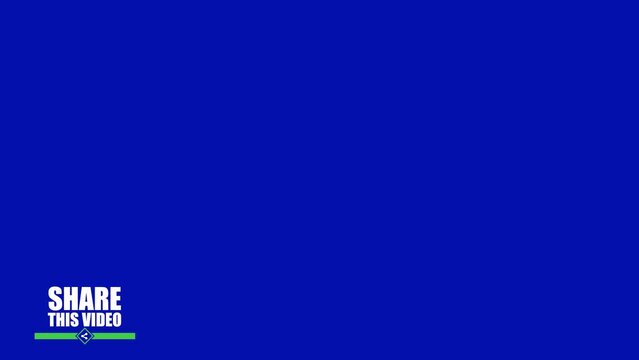 Share This Video Lower Third Animation