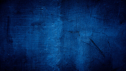 dark blue grungy abstract cement concrete wall texture background