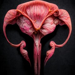 Beautiful uterus - obrazy, fototapety, plakaty