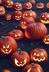 Halloween Pumpkins and Jack o lanterns