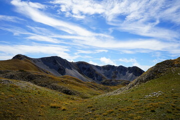 Campo Imperatore, Gran Sasso mountain chain, Abruzzo, Italy