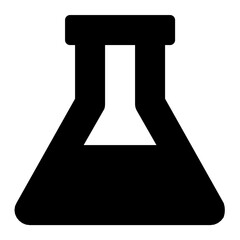 Flask Flat Vector Icon