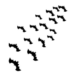 Flying bats, Halloween flying bats