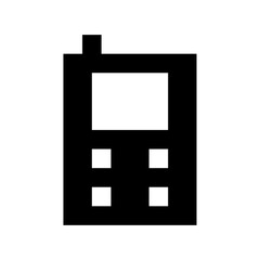 Walkie Talkie Flat Vector Icon
