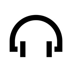 Headphones Flat Vector Icon