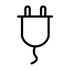 plug line icon