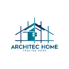 Architecture Home Builder Logo Vector