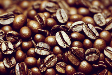 coffee beans background