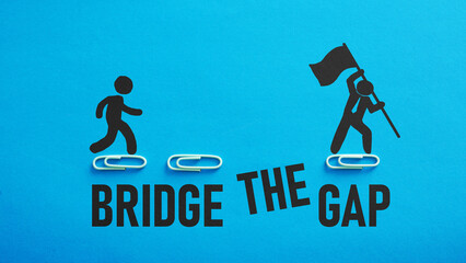 Bridge The Gap is shown using the text