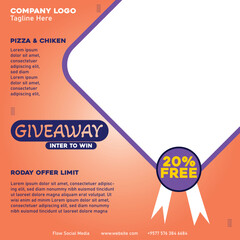 Social Media Post Template Design
