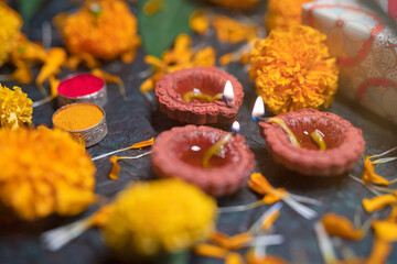 Indian Festival Diwali , Diwali Lamp