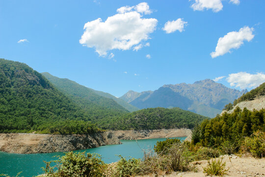 lake in the mountains