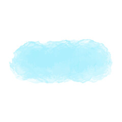 Vector Abstract watercolor blue background.
