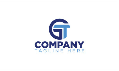 GT letter modern vector logo icon template design