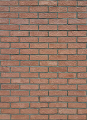 Exposed red brick wall texture, masonry wall. texture for 3D maping