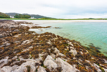 Traigh beach and bay,Arisaig,Lochaber, Inverness-shire,Scotland,UK.