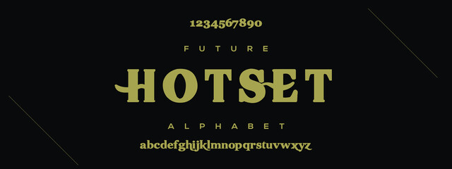  Elegant alphabet letters font and number. Classic Lettering Minimal Fashion Designs. Typography modern serif fonts decorative vintage design concept. vector illustration