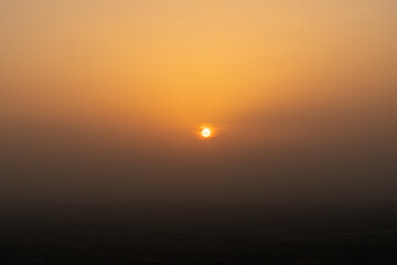Sunrise Over the Nile River