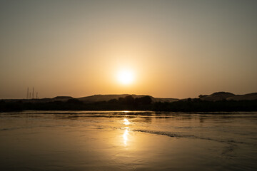 Sunset at the Nile River