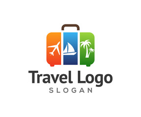 Travel logo design vector. Travel agent logo design. Travel agency logo design