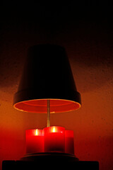  tealight heater in action