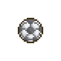 soccer ball illustration, sports pixel art