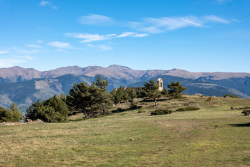 landscape in the mountains