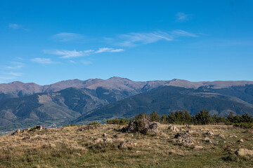 landscape in the mountains