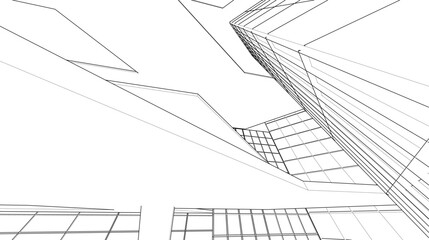 Abstract architectural design