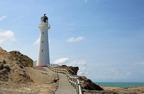 Castlepoint lighthouse - New Zealand