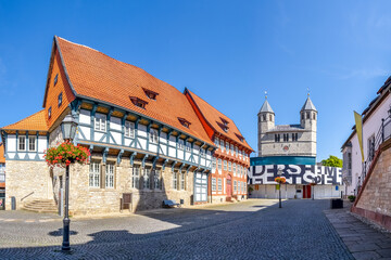 Stiftskirche, Bad Gandersheim, Niedersachsen 
