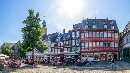 Fototapeta premium Altstadt, Goslar, Niedersachsen, Deutschland 