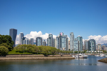 Fototapeta premium city skyline Vancouver Canada