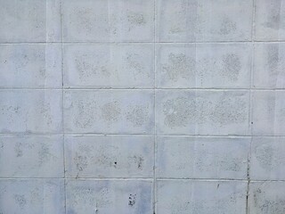 White cement block wall texture background 