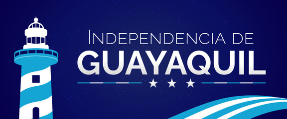 Independe of guayaquil - obrazy, fototapety, plakaty