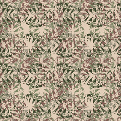 Seamless fractal pattern in vector format for printed fabrics or any other purposes. Every object is grouped base on color so the pattern is editable, tileable and easy to use.