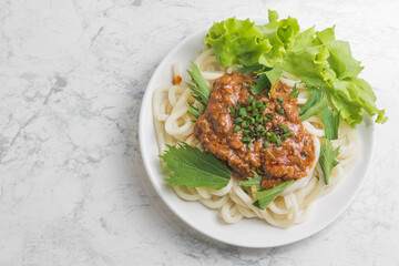 担々麵うどん