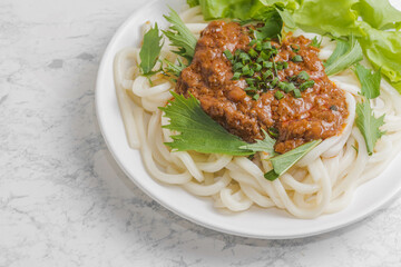 担々麵うどん