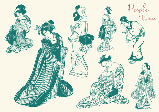 アート・写真 浮世絵(女) Japanes UKIYOE(Ms.)