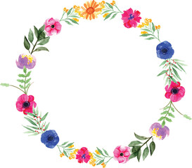 Simple Flower Watercolor