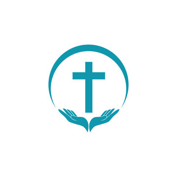 church logo vector simple illustration