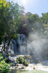Kuang Si Waterfall, the most beautiful waterfall in Laos