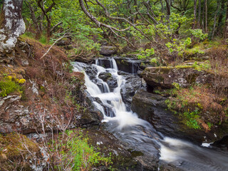 Obraz premium Waterfall at Inversnaid