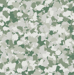 Fototapeta premium Seamless fractal pattern in vector format for printed fabrics or any other purposes. Every object is grouped base on color so the pattern is editable, tileable and easy to use.