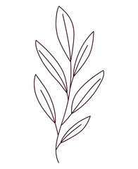 branch silhouette design