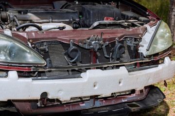 As result of car accident, vehicle needs to have its bumper replaced