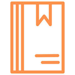 diary journal notes outline icon