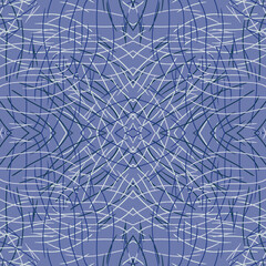 Seamless fractal pattern in vector format for printed fabrics or any other purposes. Every object is grouped base on color so the pattern is editable, tileable and easy to use.